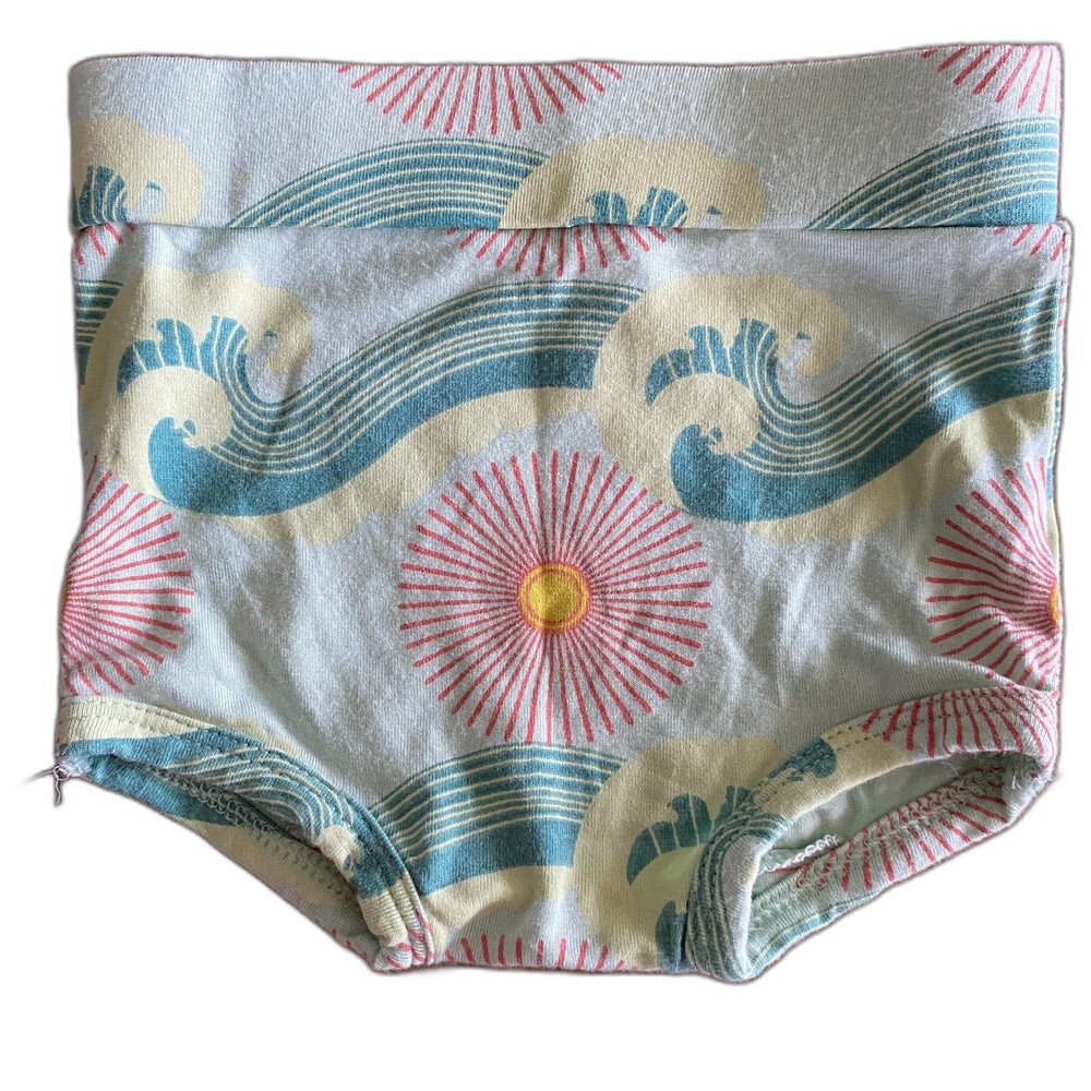 Kate Quinn Waves & Sun Bloomers Infant 0-3 Months
